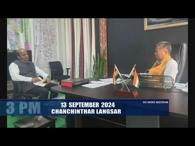 DD News Mizoram - Chanchinthar Langsar | 13 September 2024 | 3 PM