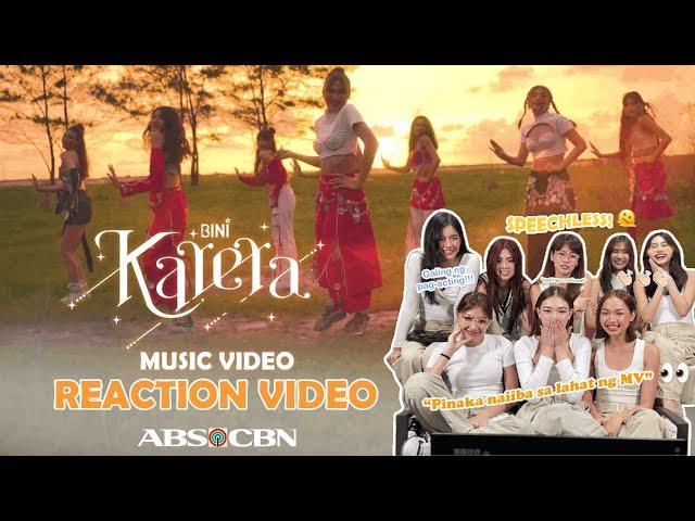#BINI : BINI Reacts to ‘Karera’ Music Video