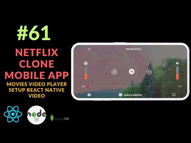 #61 - Movies Video Player Setup React Native Video