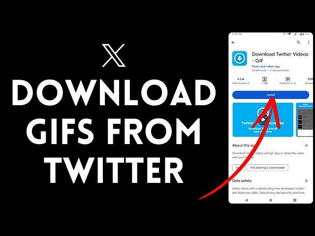 How to Download Gifs From X (2024) | Download Gif on Twitter?