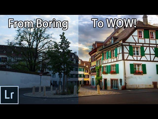 How To Turn a Boring Photo Into an Awesome Picture With Lightroom! - Lightroom 6 Editing Tutorial