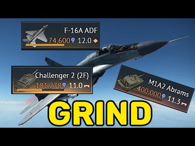 How I grind War Thunder