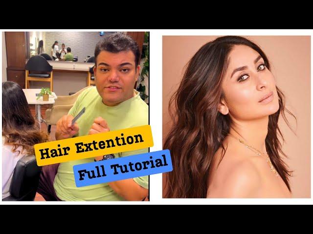 How to Apply Hair Extensions | like Kareena Kapoor Shoaib Khan