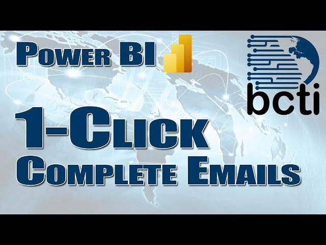 Power BI - 1-Click Complete Emails (with Dynamic Content)