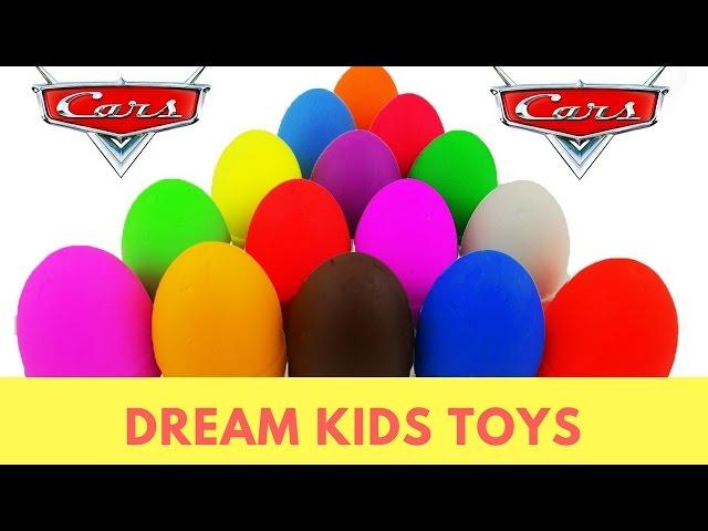 Dream Kids Toys Many Play Doh Surprise Eggs : Angry Birds Minions My Little Pony Mcqueen Cars Frozen