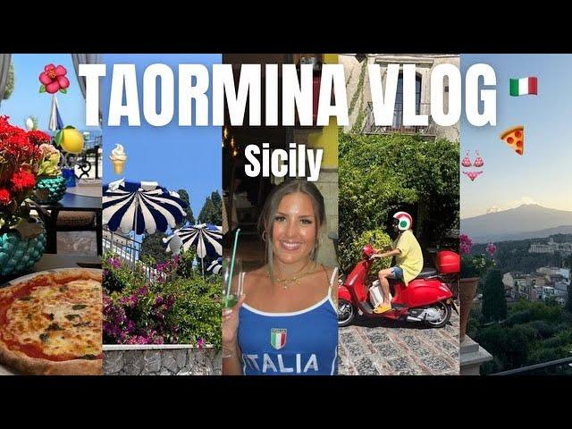 TAORMINA, SICILY TRAVEL VLOG!& THE GODFATHER VILLAGE TRIP!