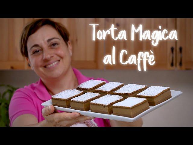Magic coffee cake - easy recipe homemade by Benedetta
