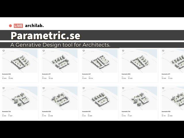 Generative Building Design AI - Parametric solutions #ai #architecture