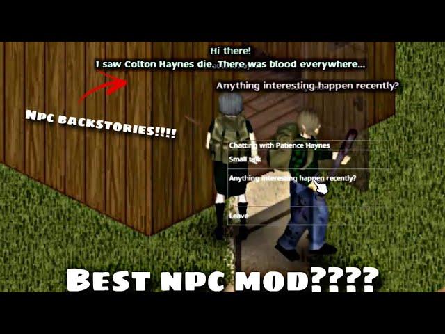 This NPC Mod Will Change Project Zomboid Forever