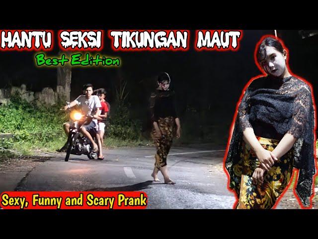 Prank Hantu Seksi Tikungan Maut || Lucu Paling Ngakak || Funny Scary Prank 2022