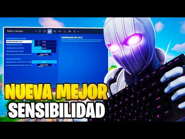 La Nueva MEJOR SENSIBILIDAD y CONFIGURACIÓN para TECLADO en Fortnite CAPITULO 6 (PS4/PS5/XBOX/PC)