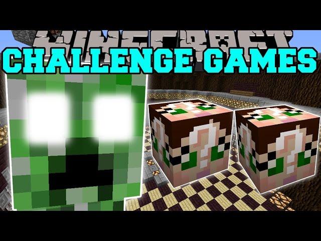 Minecraft: CREEPER TITAN CHALLENGE GAMES - Lucky Block Mod - Modded Mini-Game