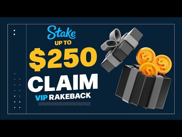 Stake Promo Code | Stake Up To $250 | VIP RAKEBACK with Stake Promo Code 2024