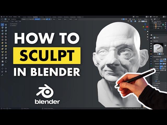 Learn to Sculpt in Blender - Quick Start Guide