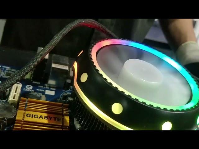 HOW TO INSTALL "COOLMOON" UFO X & GLORY II HEATSINK