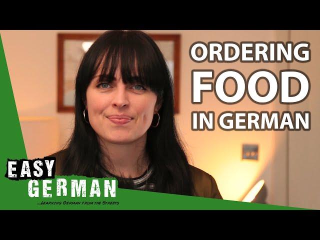 22 Useful German Sentences For Ordering Food | Super Easy German (160)