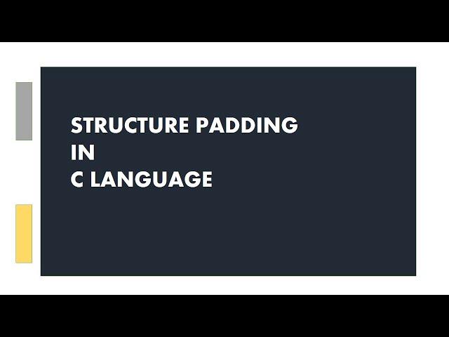 Structure Padding in C Programming