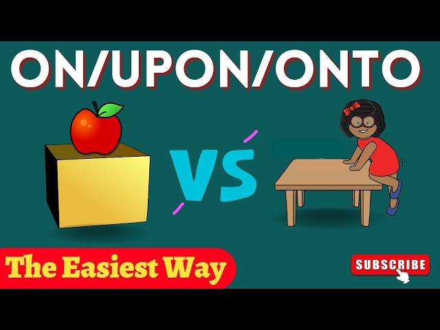 Fact about ON, UPON, ONTO (Preposition) | Correct use of Preposition | Neha Ma'am |