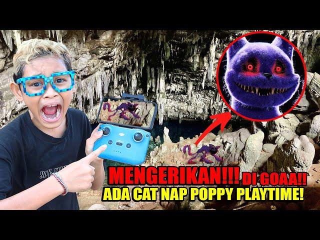 DRONE BOCIL MENANGKAP NAMPAK CATNAP RAKSASA POPPY PLAY TIME DI DUNIA NYATA!!!