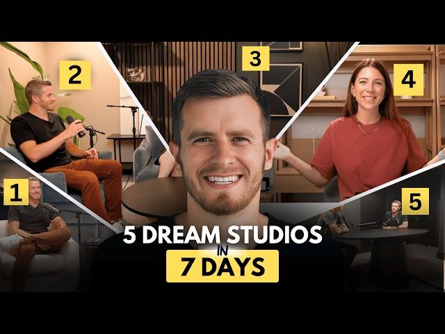 Building 5 Studios in 7 Days (ft. Nathan Barry @ ConvertKit)