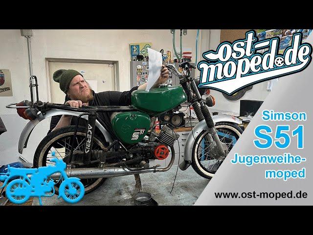 Simson S51 | Gibt ne Mopete zur Jugendweihe  | Folge 1