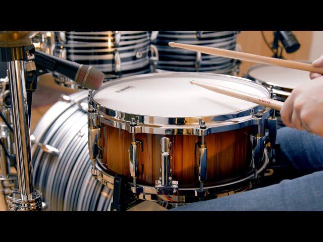 Brian Frasier Moore 14 x 5.5" Snare Drum - TUNING COMPARISON by Luca Dechert