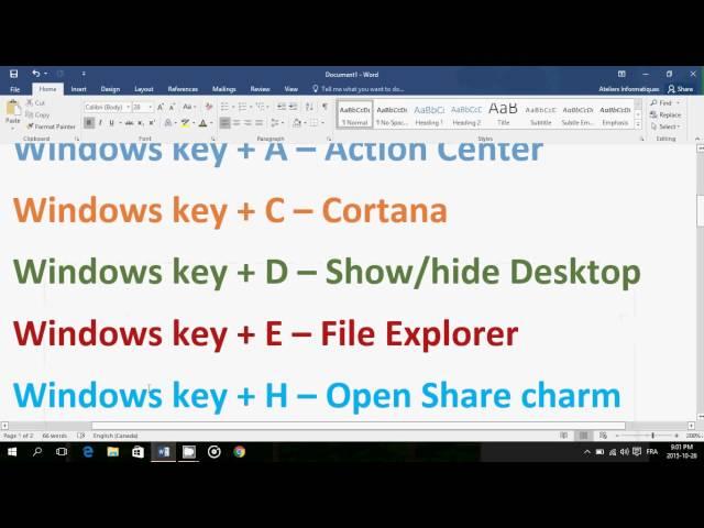 Windows 10 Top Windows key keyboard shortcuts to know and use