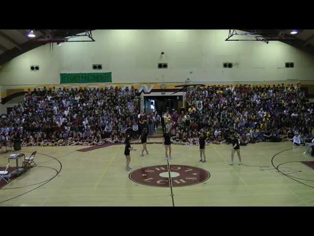 2012 LCHS La Cañada High School Amazing Jump Rope Performance Homecoming Assembly