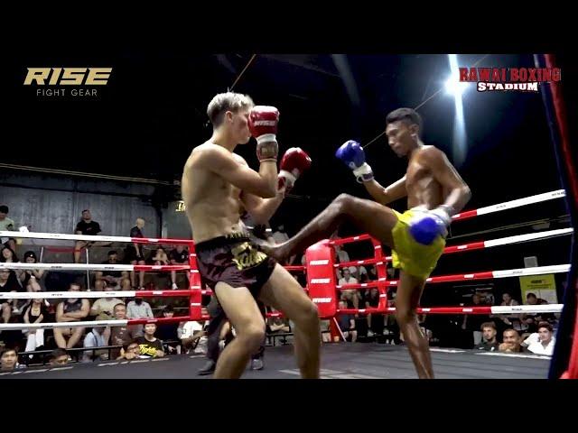  England vs Thailand  – Explosive Muay Thai Full Fight Ends in Knockout!