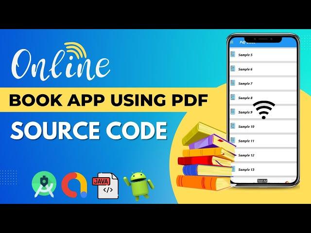 Online Pdf book app android studio source code