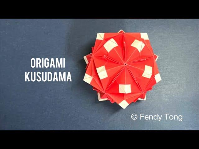 Origami Dice Kusudama