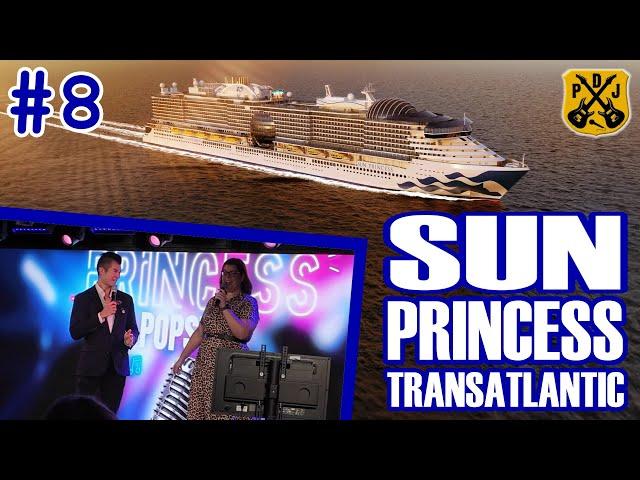 Sun Princess Pt.8 - Promenade Deck, Flash Mob Dance, "New" Deck 19 Tour, Karaoke Competition Finals