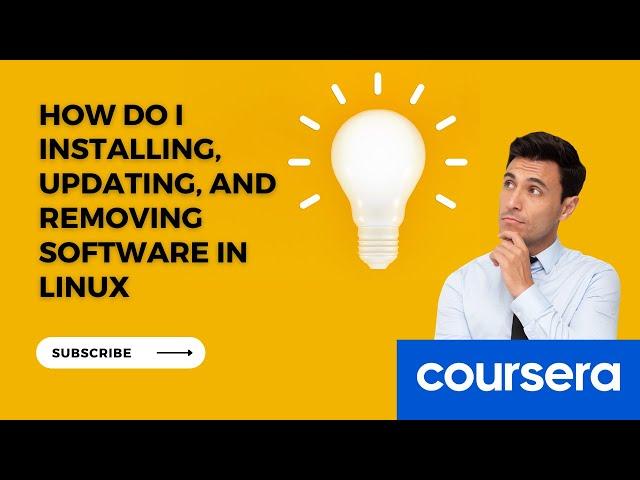 Installing, Updating, and Removing Software in Linux || #Coursera || Week ||  || #qwikabs#linux