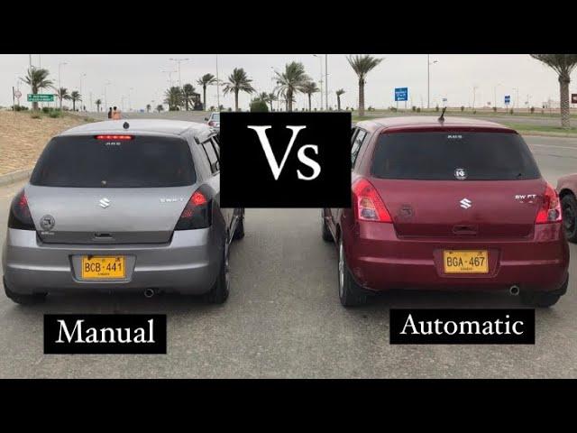 Manual Swift Vs Auto Swift |0-180| |Drag Race|