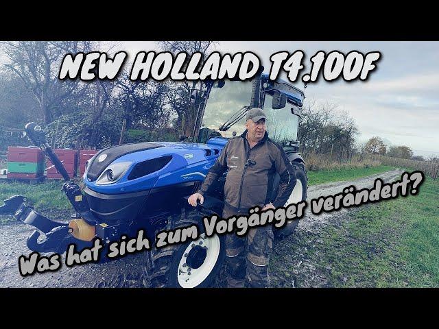 Obsthof Raddatz - New Holland T4.100F | What has changed compared to the predecessor?