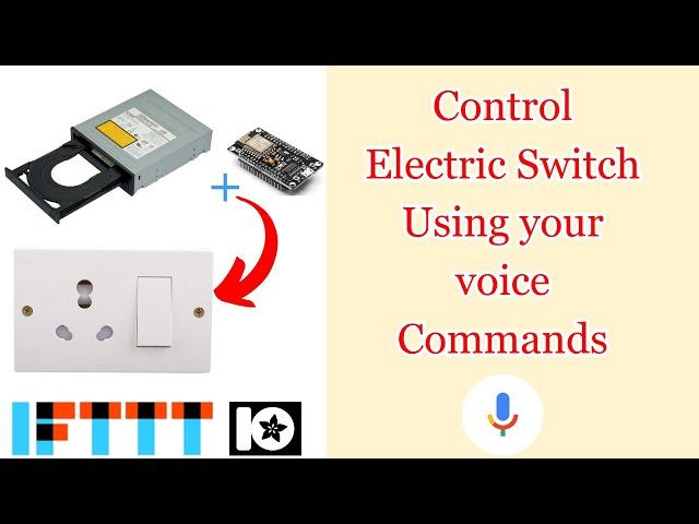 IoT based Smart Electric Switch Controller using Old PC DVD writer
