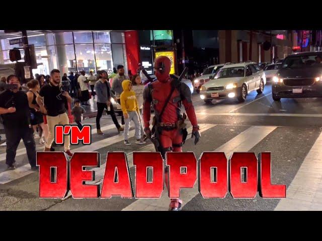 DEADPOOL COSPLAY || BEING FUNNY IN  PUBLIC