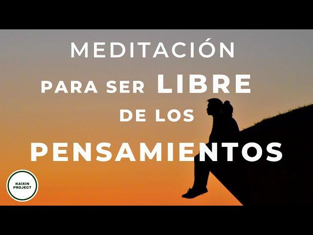 Meditacion Guiada PENSAMIENTOS Obsesivos | Liberar Ansiedad, Miedos y Preocupación | Mindfulness