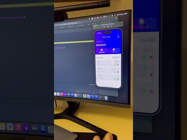 Finance Tracker App #coding #swift #ios #swiftui #swiftuitutorial