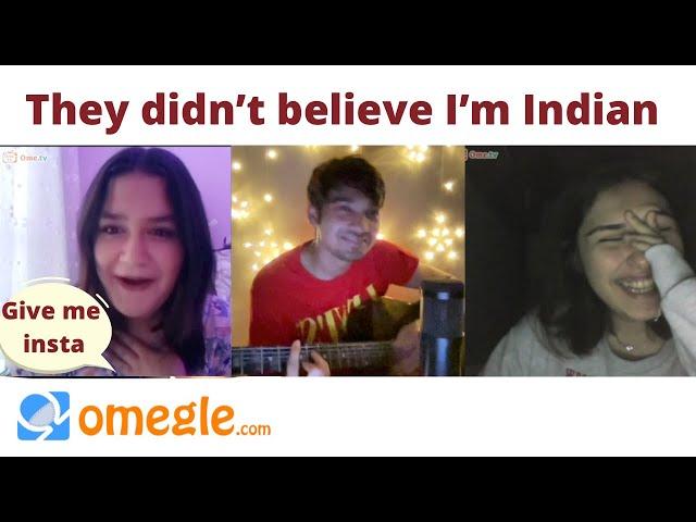 Indian Boy Sings Turkish | Shocking Reactions | Ometv | Omegle