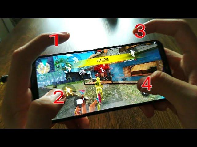 Four Fingers Claw Handcam 3 [ FREE FIRE MOBILE ]