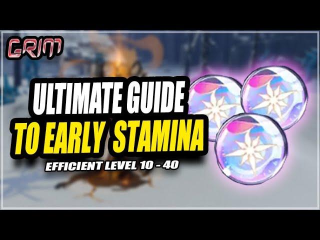 Grim's Guide To Efficient Stamina Use Level 10-40 - Honkai Star Rail