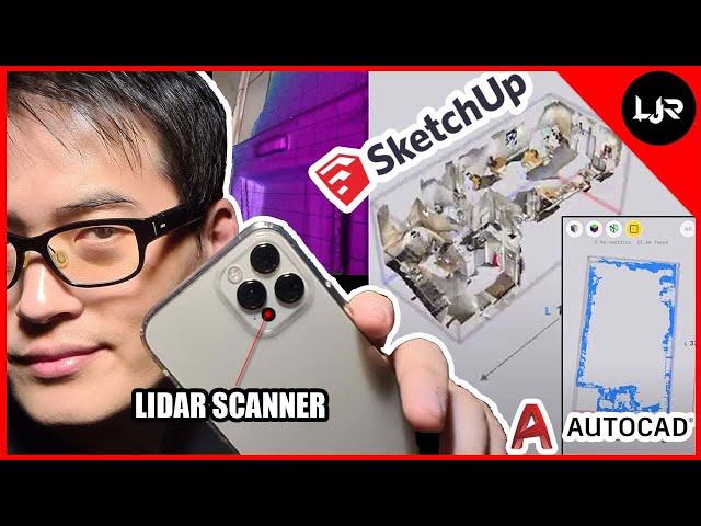 iPhone 12 Pro  LiDAR Scanner - Works On AutoCAD and Sketchup?