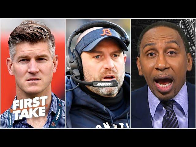 Stephen A.: Bears coach Matt Nagy and GM Ryan Pace should be fired for drafting Mitchell Trubisky