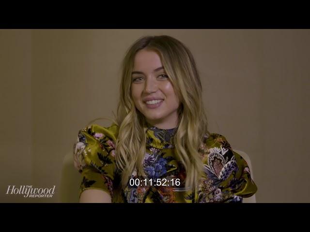 Ana de Armas saying her own name.