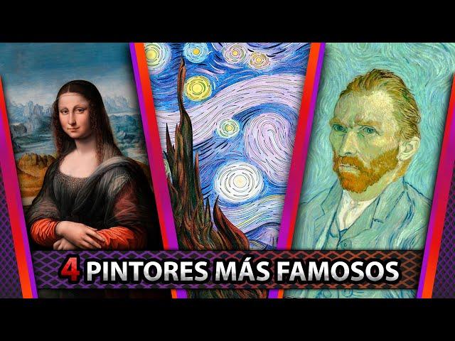  4 PINTORES MÁS FAMOSOS DE LA HISTORIA ️  !!  | #short #shorts #shortvideo