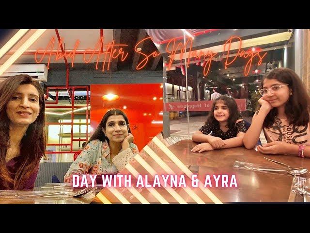 Abid after so many days ️ Day With Alayna & Ayra  ️ Gift From Blissful Adornments ️ Vlog 508