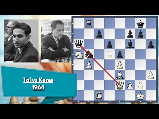 Resign!!! But Why || Mikhail Tal vs Paul Keres || 1964