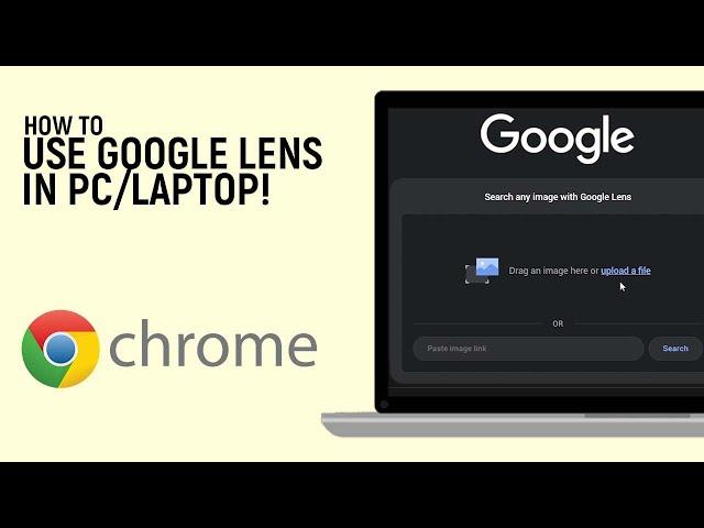 How to Use Google Lens on Chrome Browser in PC/Laptop