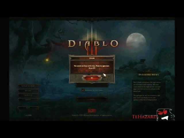 Diablo 3 Error 37 In A Nutshell.